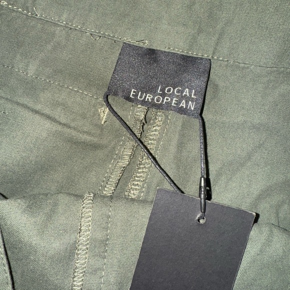 Local European Dark Green Cargo Pencil Skirt size Large - Picture 8 of 11